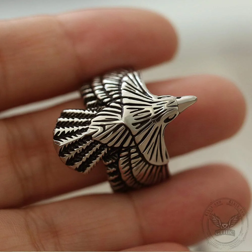 3064-eagle-stainless-steel-beast-ring-8.webp Eagle Stainless Steel Beast Ring