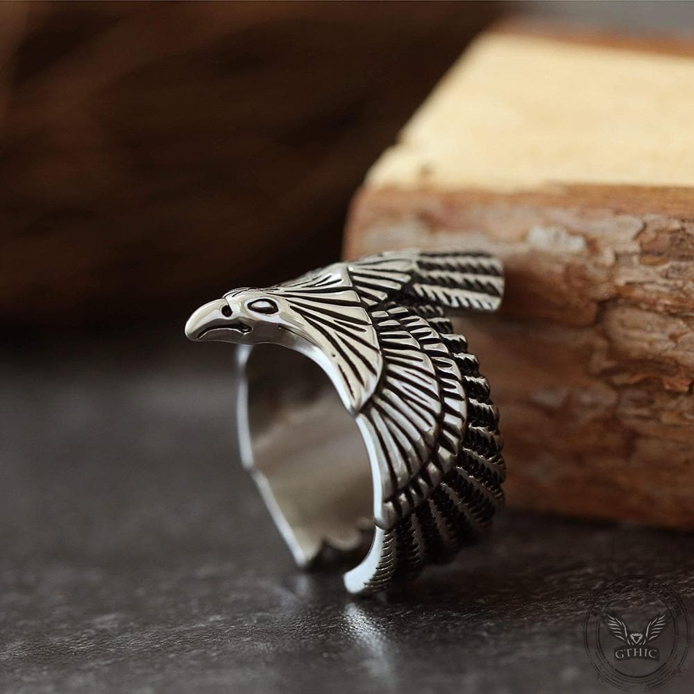 3064-eagle-stainless-steel-beast-ring-9.jpg Eagle Stainless Steel Beast Ring