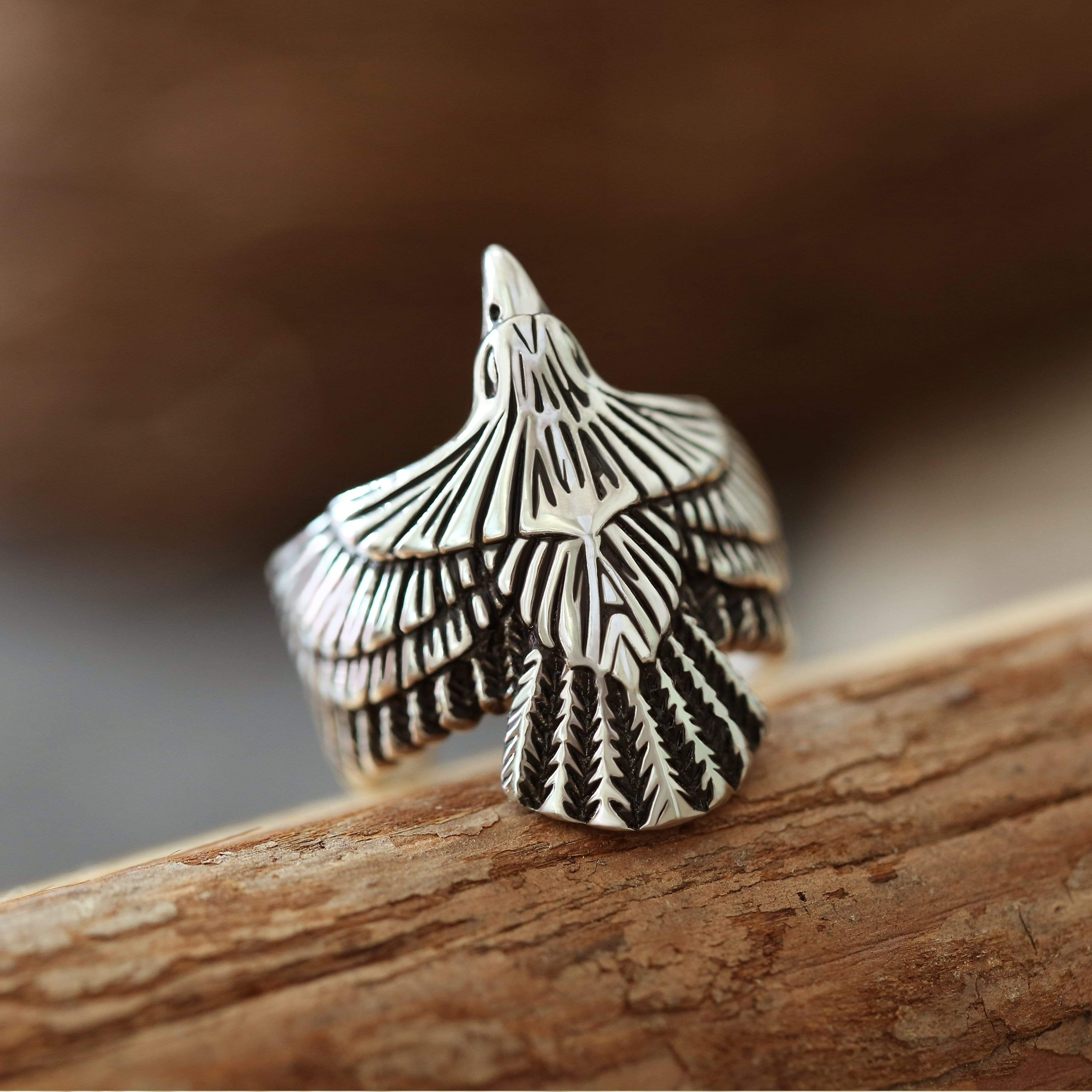 3076-silver-12-silver-12-variation-1.jpg Eagle Stainless Steel Beast Ring