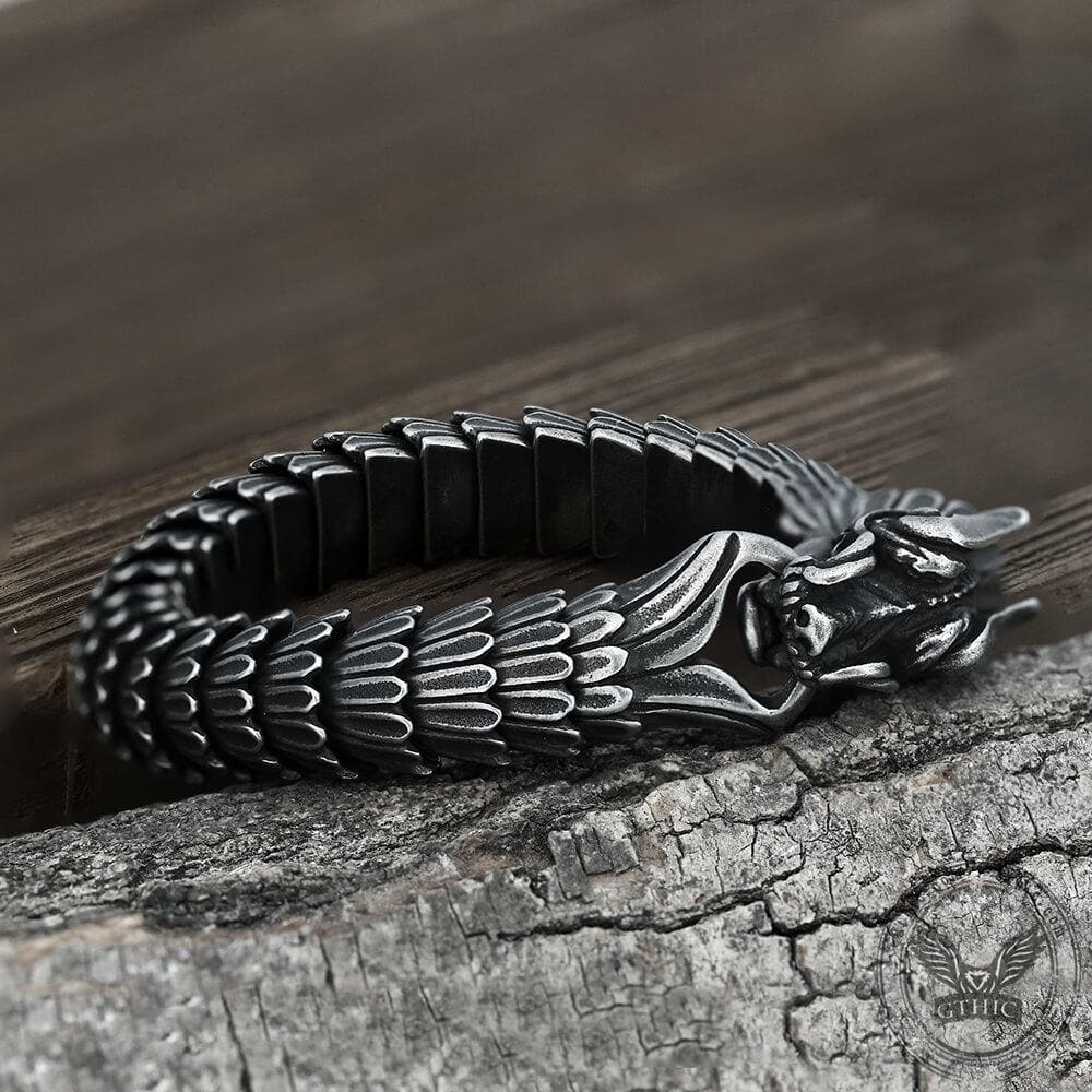 3112-dragon-scale-stainless-steel-bracelet-7.jpg Dragon Scale Stainless Steel Bracelet