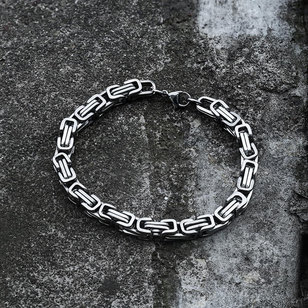 GTHIC Classic Stainless Steel Bracelet