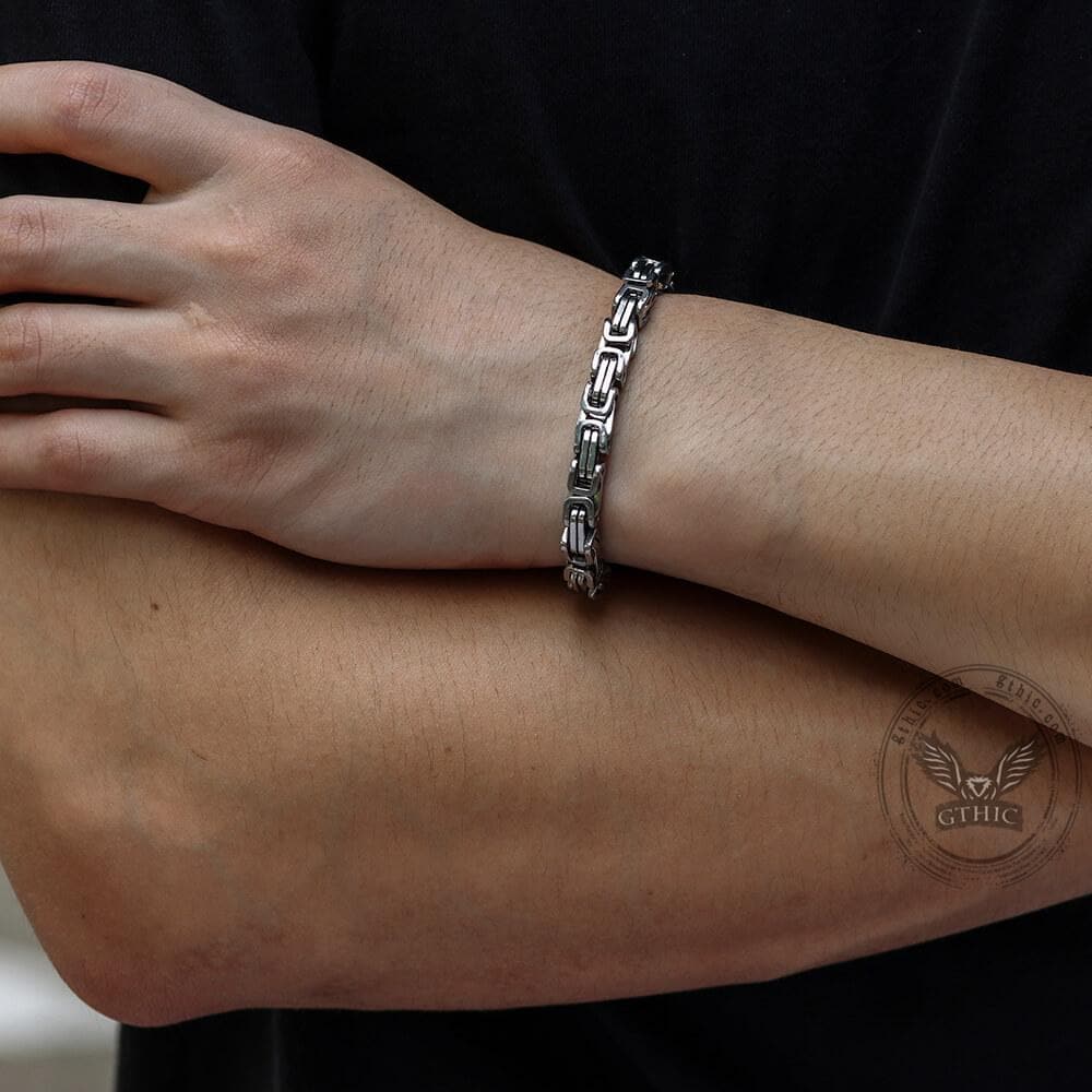 3718-gthic-classic-stainless-steel-bracelet-3.jpg GTHIC Classic Stainless Steel Bracelet