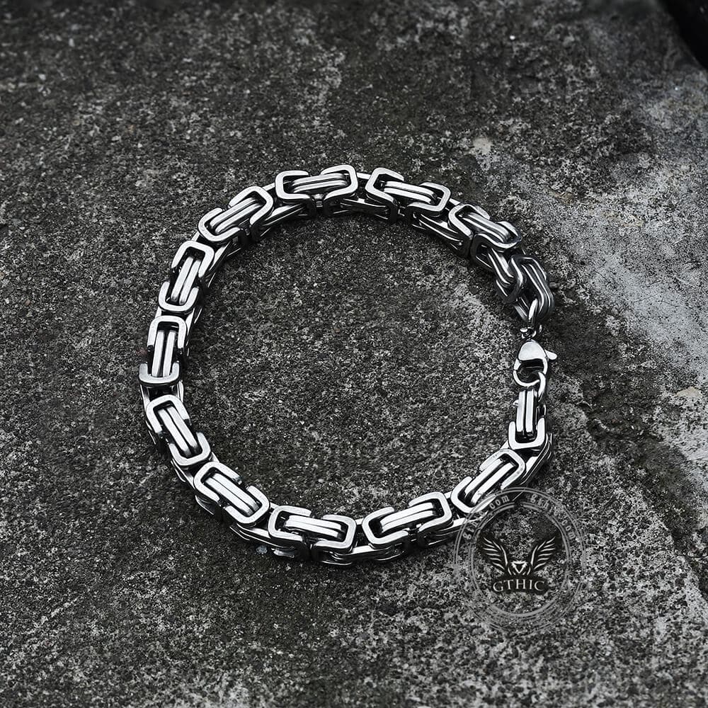 3718-gthic-classic-stainless-steel-bracelet-4.jpg GTHIC Classic Stainless Steel Bracelet