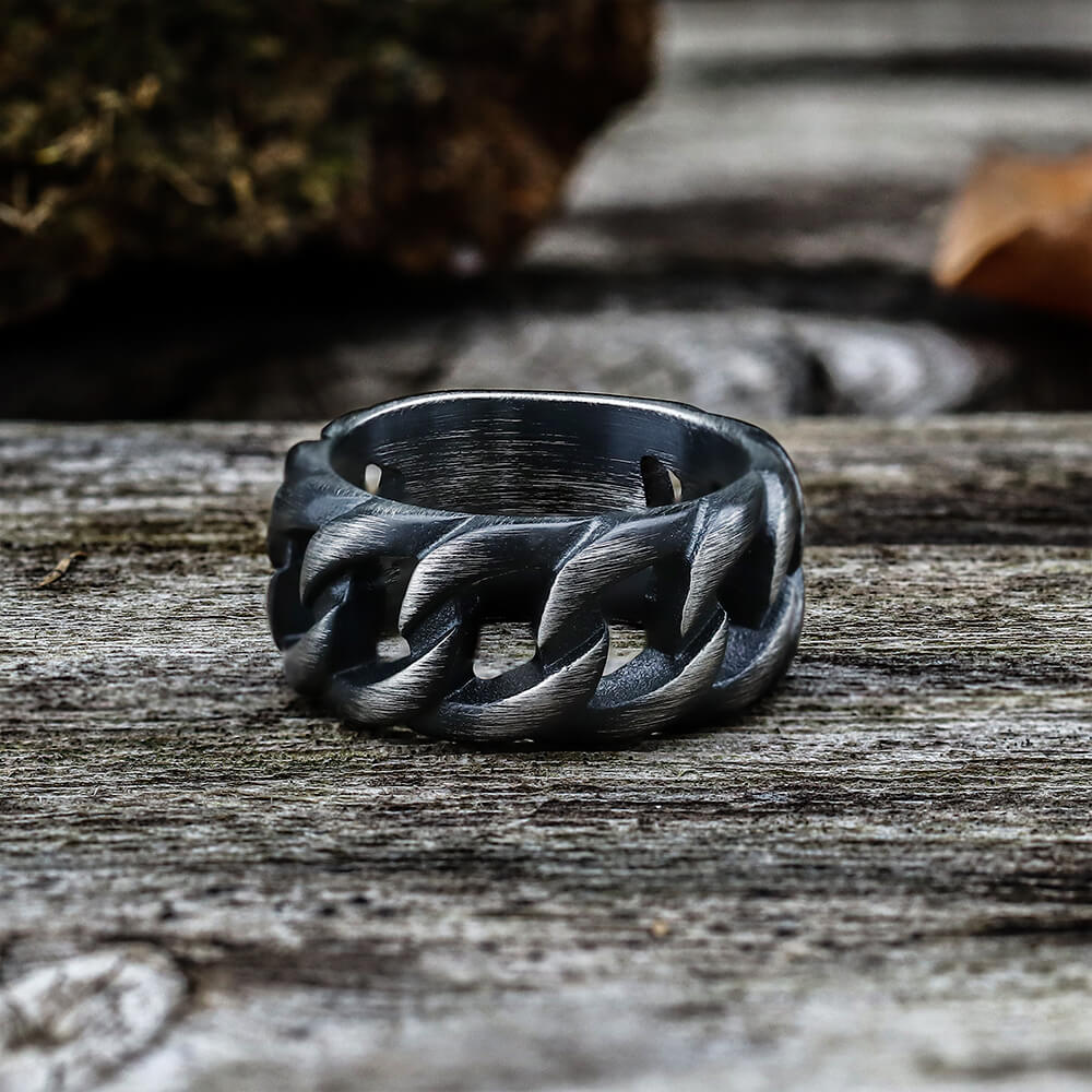 3735-weave-pattern-stainless-steel-ring-1.jpg Weave Pattern Stainless Steel Ring
