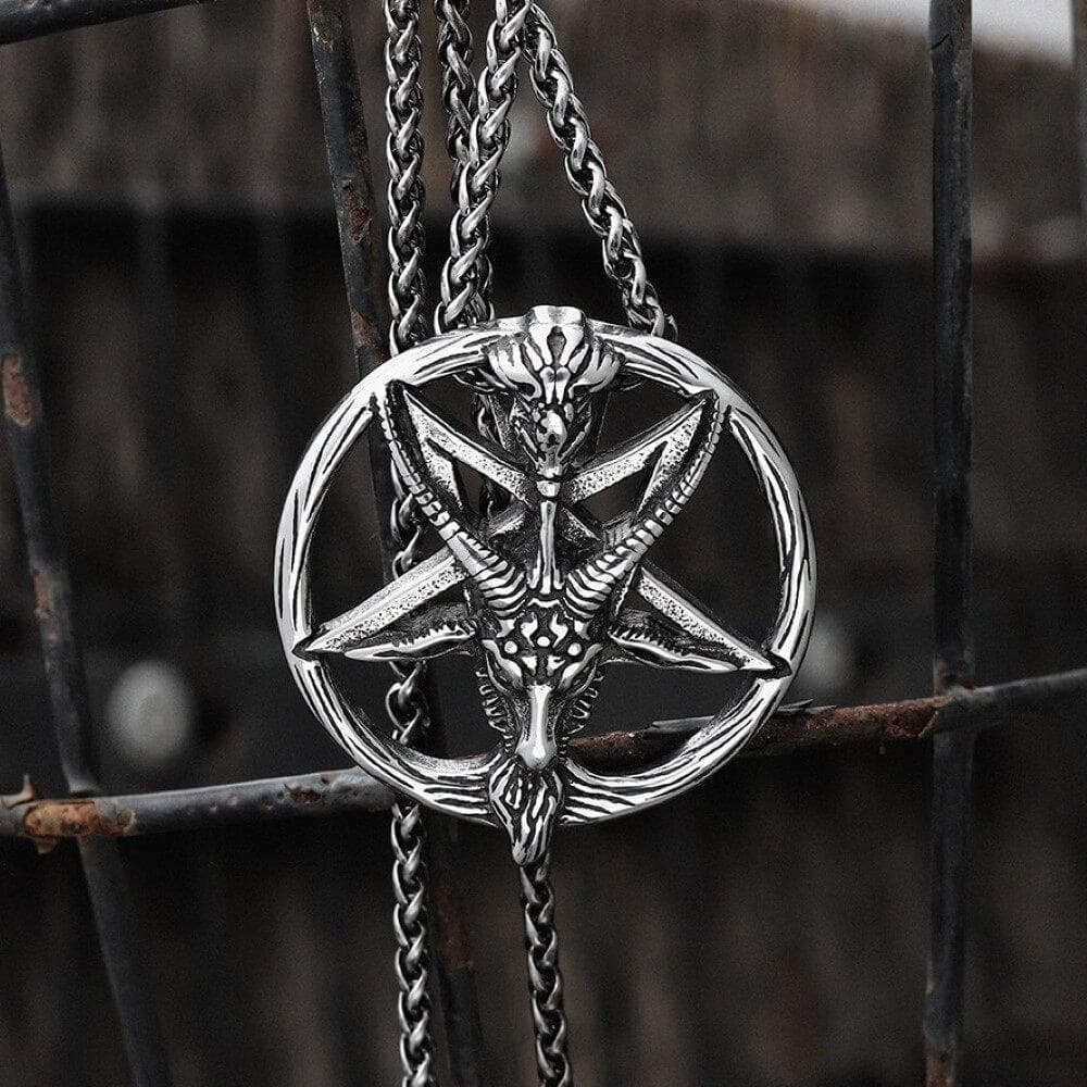 3771-baphomet-stainless-steel-satan-pendant-1.jpg Baphomet Stainless Steel Satan Pendant