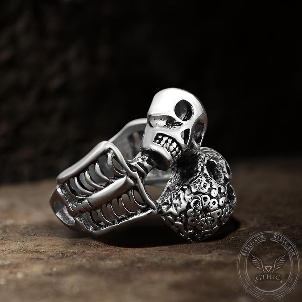 3793-double-skulls-stainless-steel-ring-3.jpg Double Skulls Stainless Steel Ring