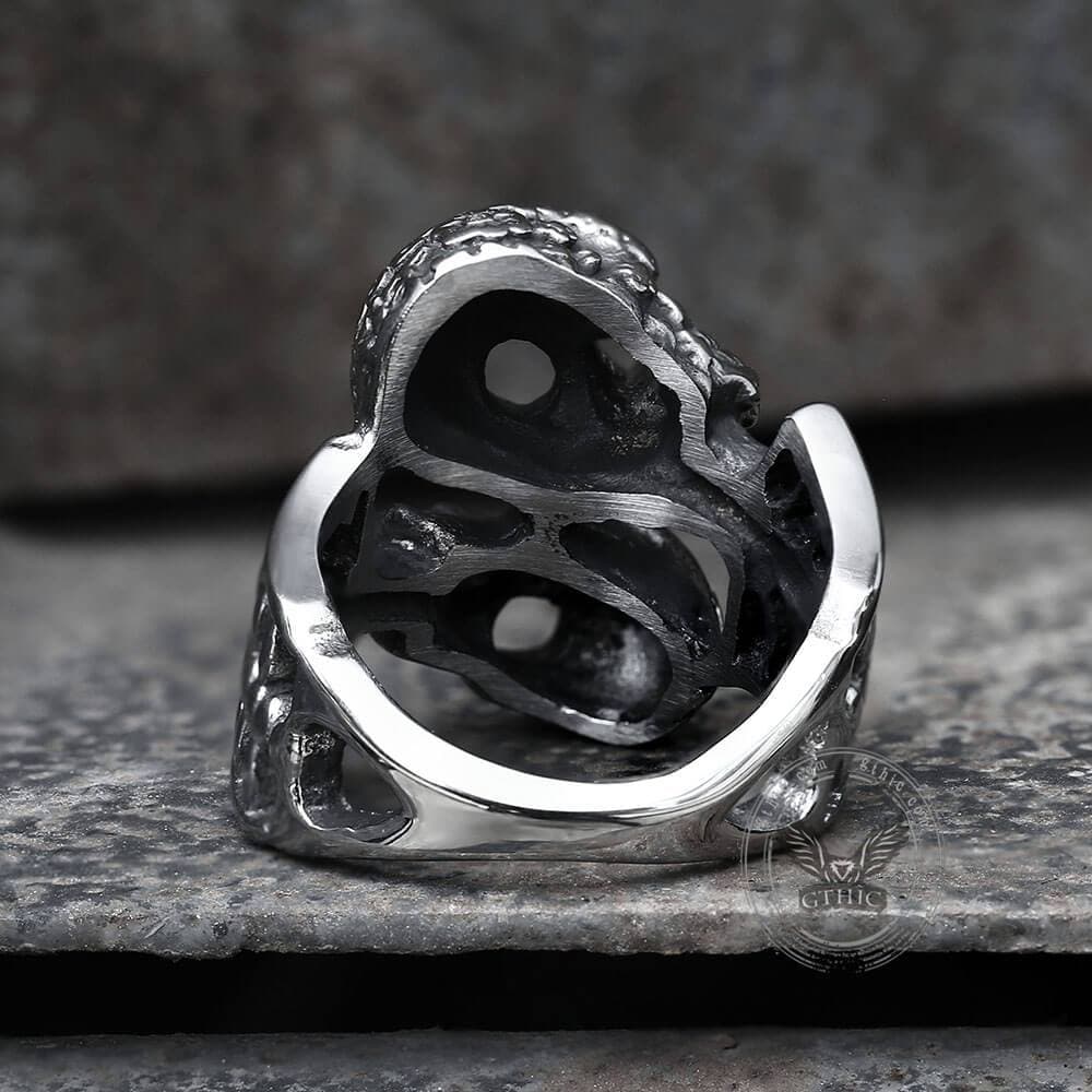 3793-double-skulls-stainless-steel-ring-7.jpg Double Skulls Stainless Steel Ring