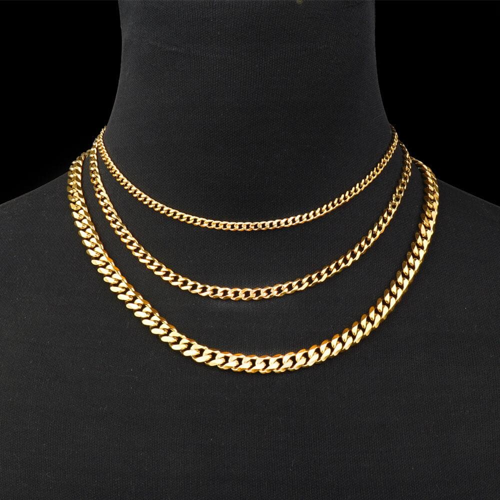 3800-gold-cuban-link-stainless-steel-chain-necklace-1.jpg Gold Cuban Link Stainless Steel Chain Necklace