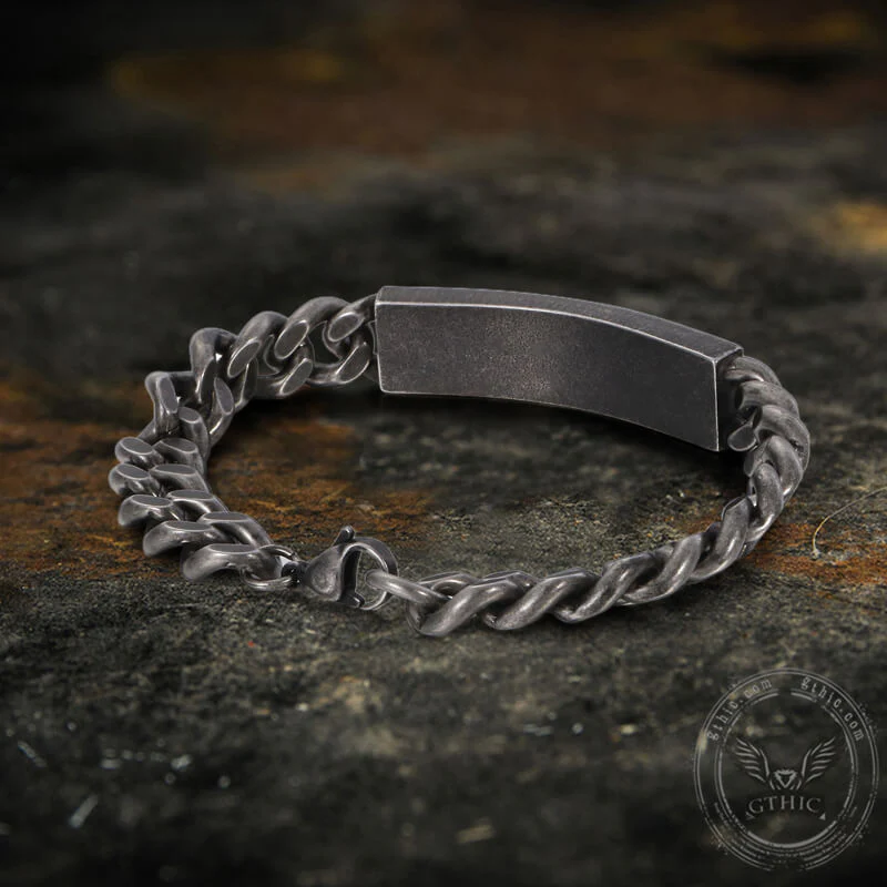Simple Cross Prayer Men's Bracelet
