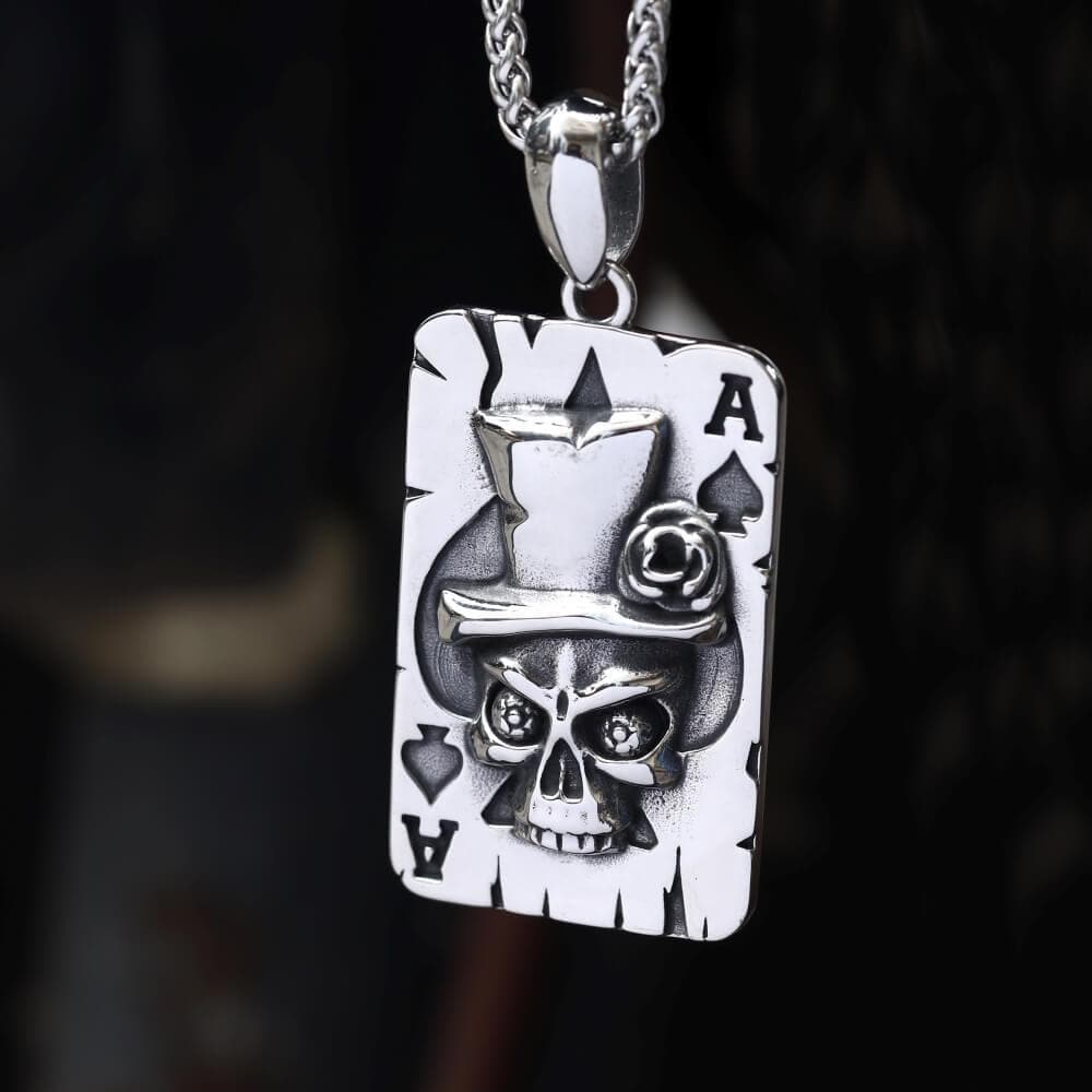 3854-ace-of-spades-stainless-steel-skull-pendant-1.jpg Ace of Spades Stainless Steel Skull Pendant
