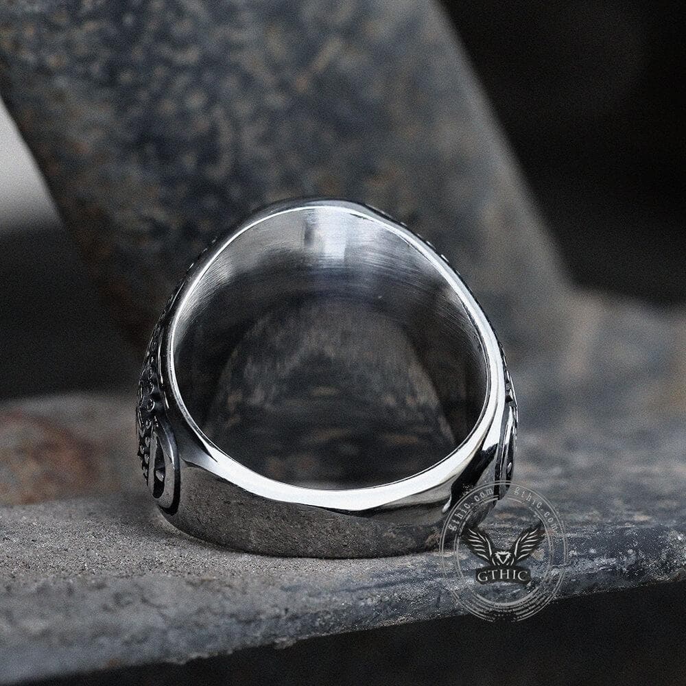 3865-vintage-pattern-gemstone-stainless-steel-ring-7.jpg Vintage Pattern Gemstone Stainless Steel Ring