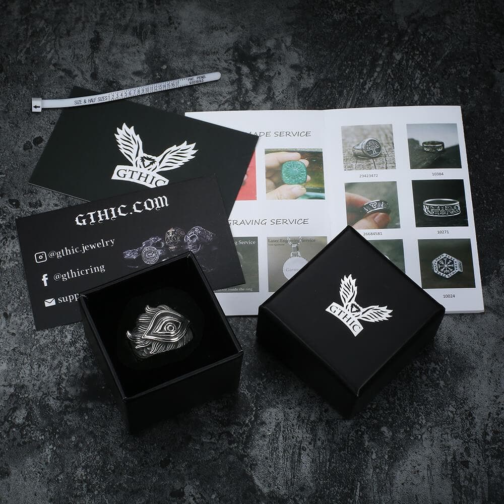 3940-eye-feather-stainless-steel-ring-7.jpg Eye Feather Stainless Steel Ring