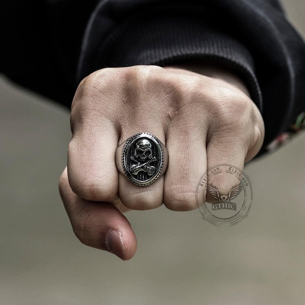 4047-guitar-skull-stainless-steel-ring-2.jpg Guitar Skull Stainless Steel Ring