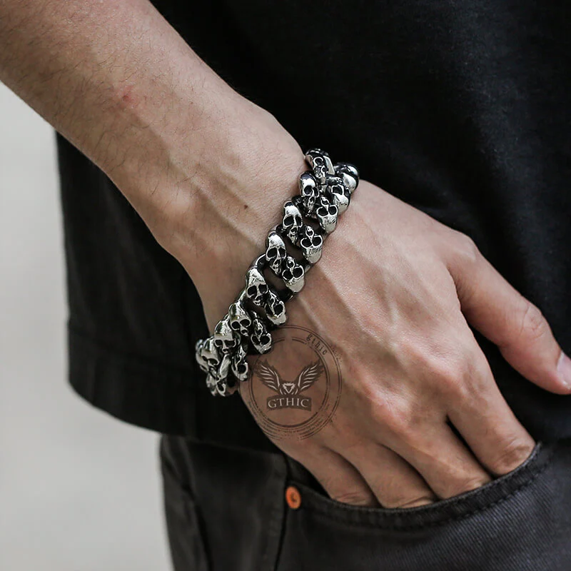4092-punk-chain-stainless-steel-skull-bracelet-2.webp Punk Chain Stainless Steel Skull Bracelet