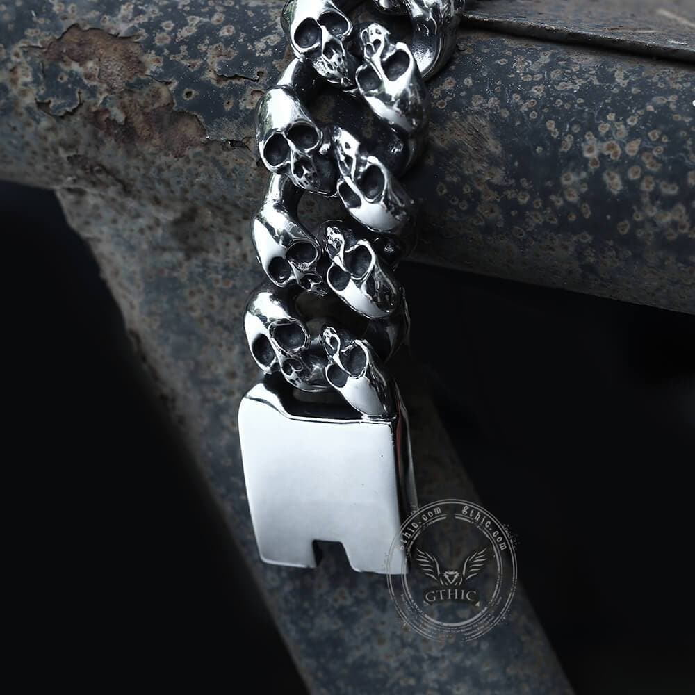 4092-punk-chain-stainless-steel-skull-bracelet-6.jpg Punk Chain Stainless Steel Skull Bracelet