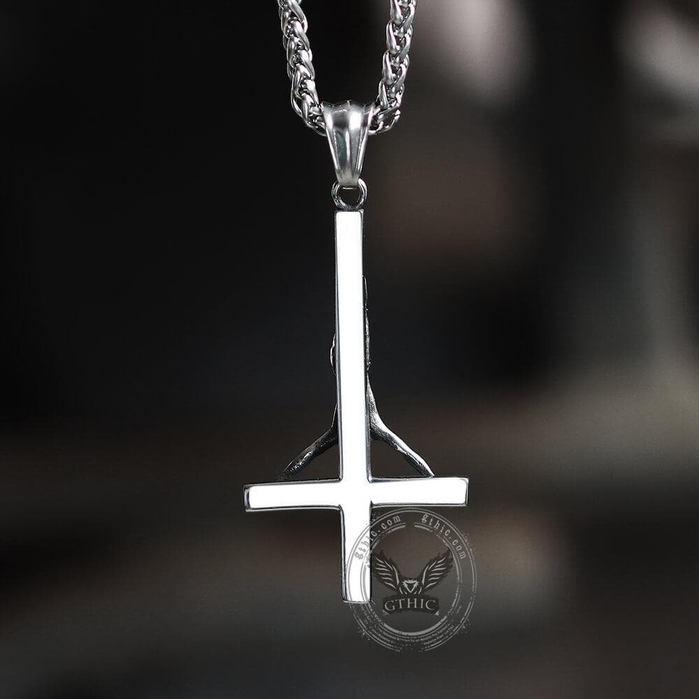 4134-cross-of-saint-peter-stainless-steel-pendant-5.jpg Cross of Saint Peter Stainless Steel Pendant