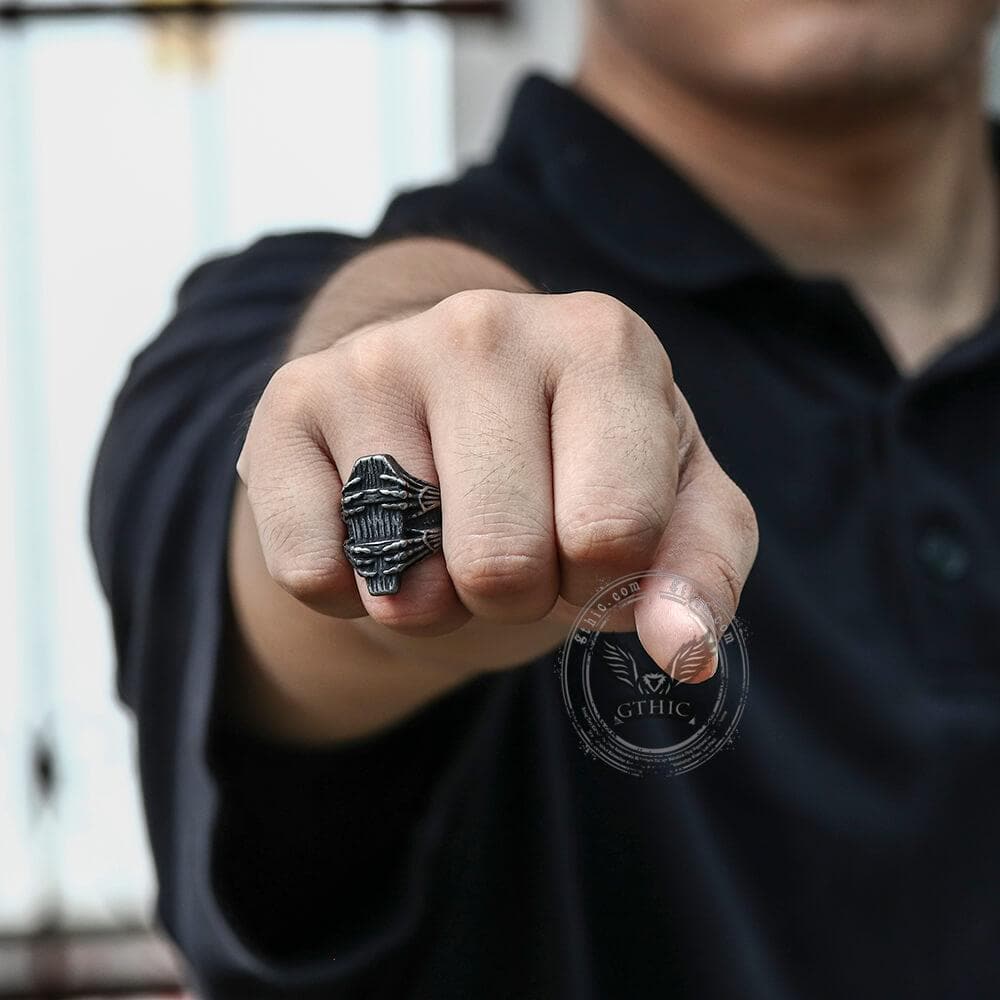 4299-ghost-claw-coffin-stainless-steel-ring-3.jpg Ghost Claw Coffin Stainless Steel Ring