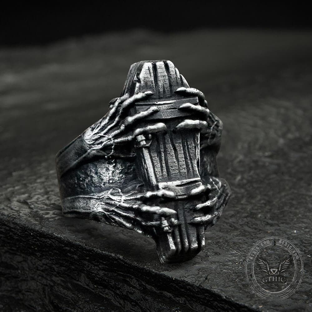 4299-ghost-claw-coffin-stainless-steel-ring-4.jpg Ghost Claw Coffin Stainless Steel Ring