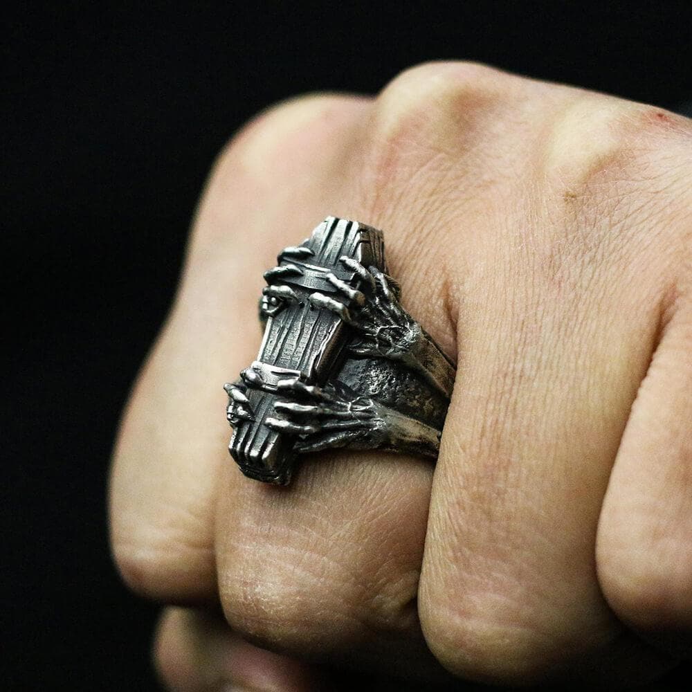 4299-ghost-claw-coffin-stainless-steel-ring-5.jpg Ghost Claw Coffin Stainless Steel Ring