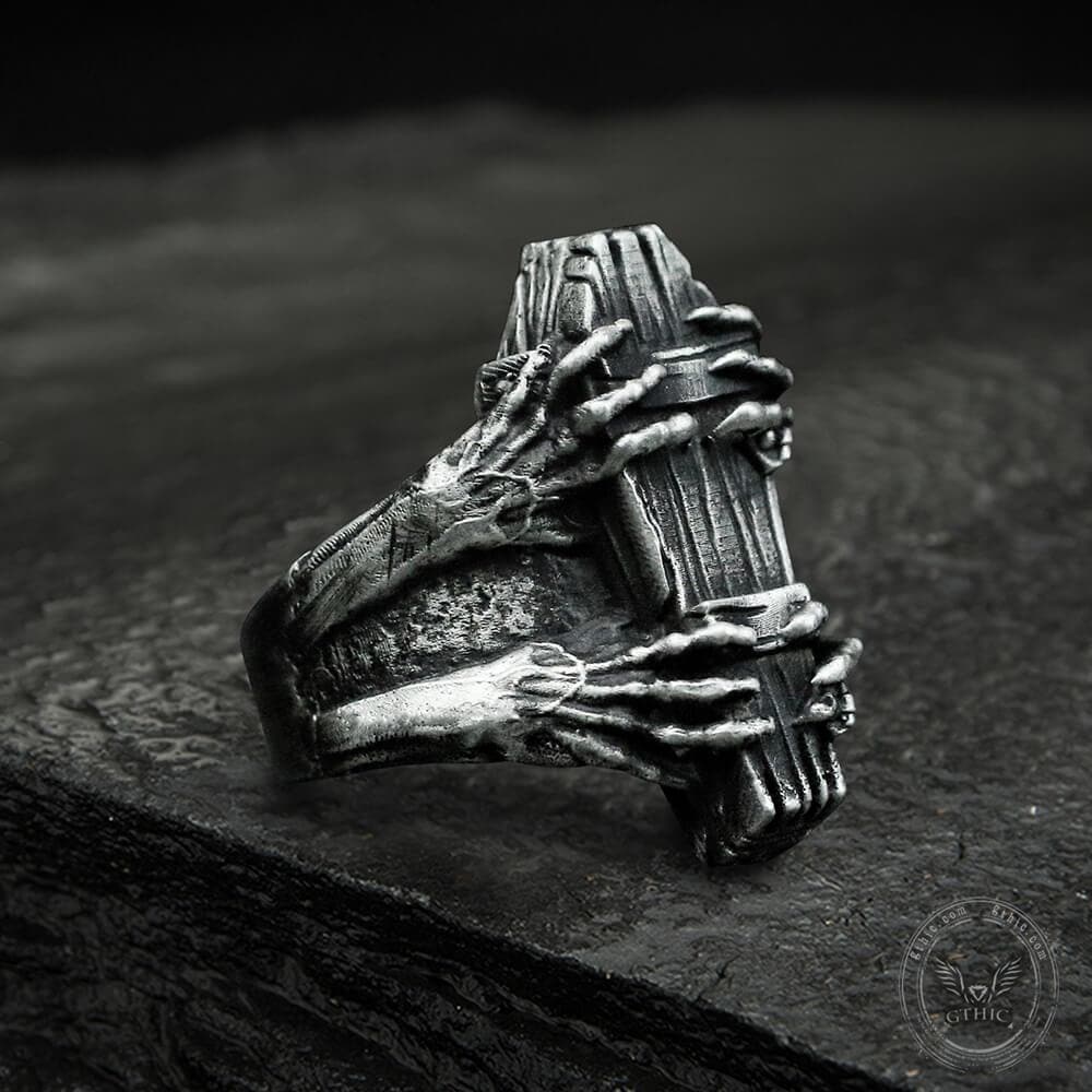 4299-ghost-claw-coffin-stainless-steel-ring-6.jpg Ghost Claw Coffin Stainless Steel Ring
