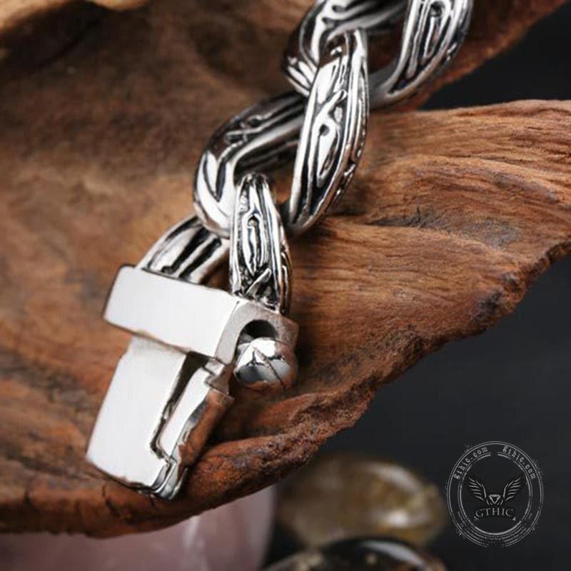 4340-vintage-cross-pattern-stainless-steel-bracelet-4.jpg Vintage Cross Pattern Stainless Steel Bracelet