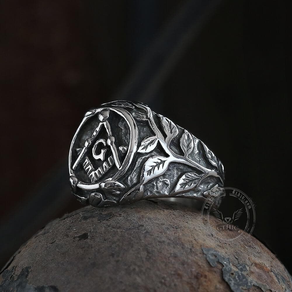 4451-masonic-symbol-stainless-steel-ring-3.jpg Masonic Symbol Stainless Steel Ring