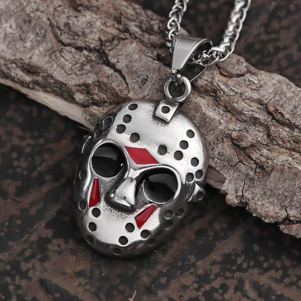 4459-jason-voorhees-stainless-steel-pendant-1.jpg Jason Voorhees Stainless Steel Pendant