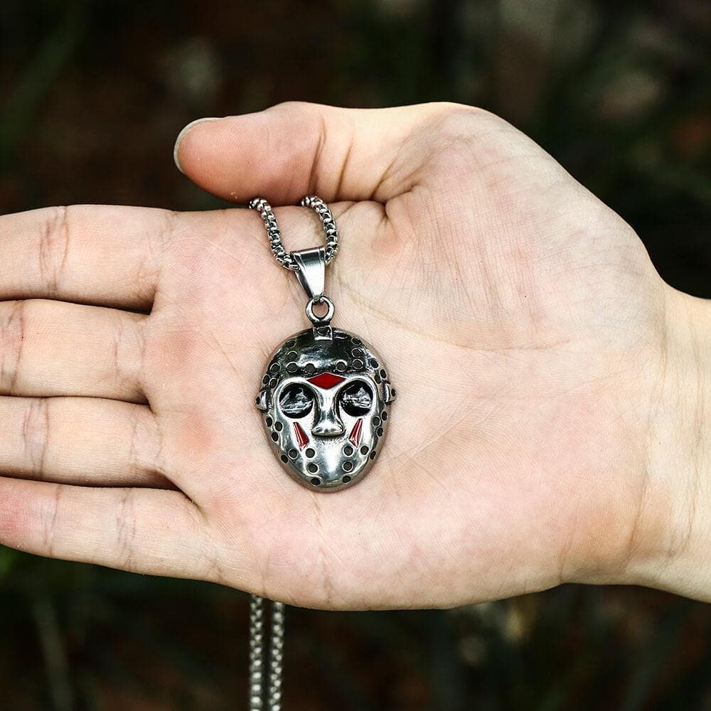 4459-jason-voorhees-stainless-steel-pendant-2.jpg Jason Voorhees Stainless Steel Pendant