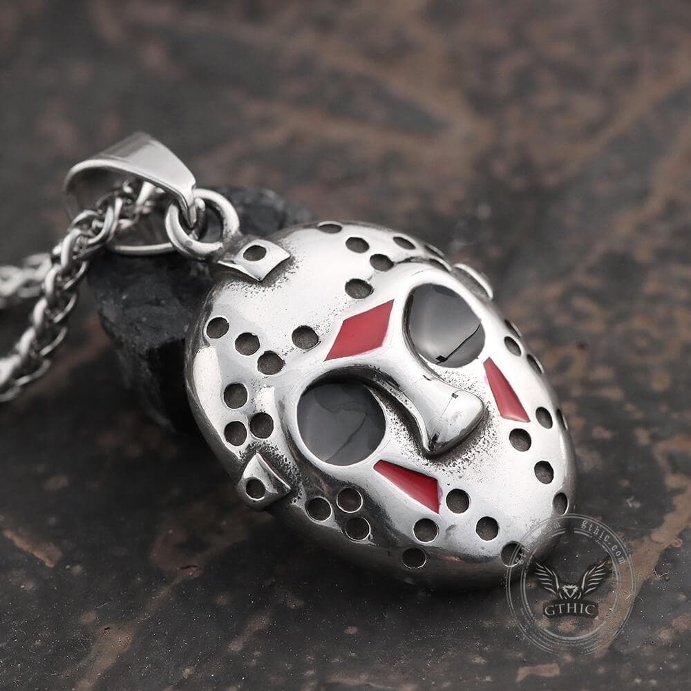 4459-jason-voorhees-stainless-steel-pendant-5.jpg Jason Voorhees Stainless Steel Pendant