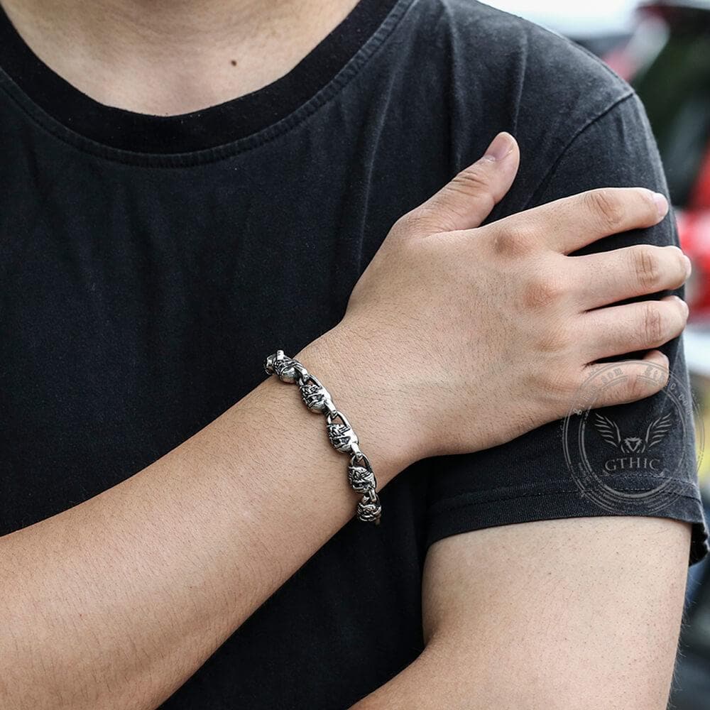 4488-vampire-skull-stainless-steel-bracelet-2.jpg Vampire Skull Stainless Steel Bracelet