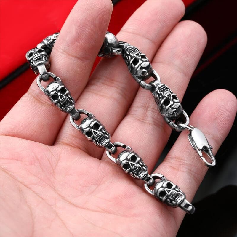 4488-vampire-skull-stainless-steel-bracelet-4.jpg Vampire Skull Stainless Steel Bracelet