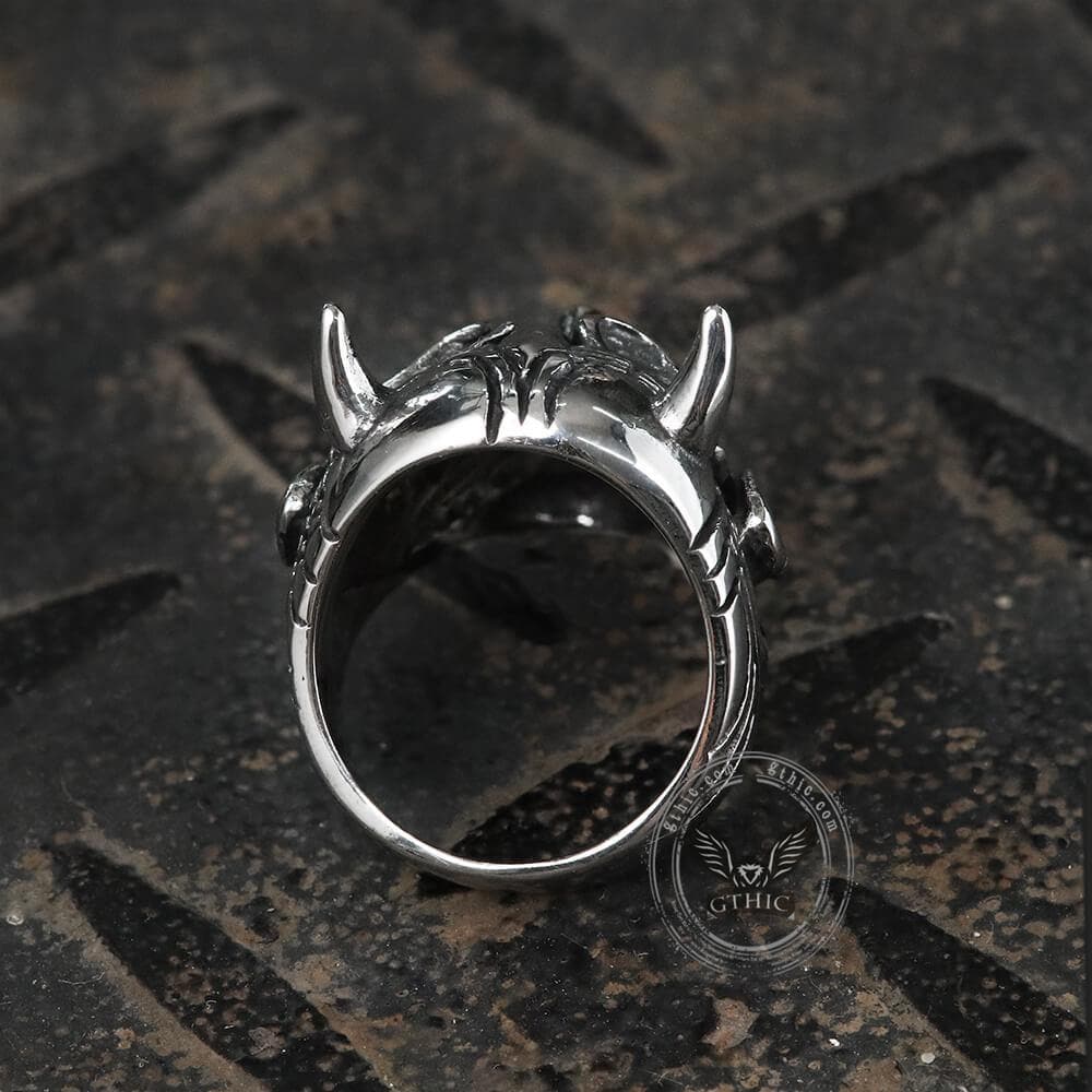 4672-demon-oni-stainless-steel-ring-5.jpg Demon Oni Stainless Steel Ring