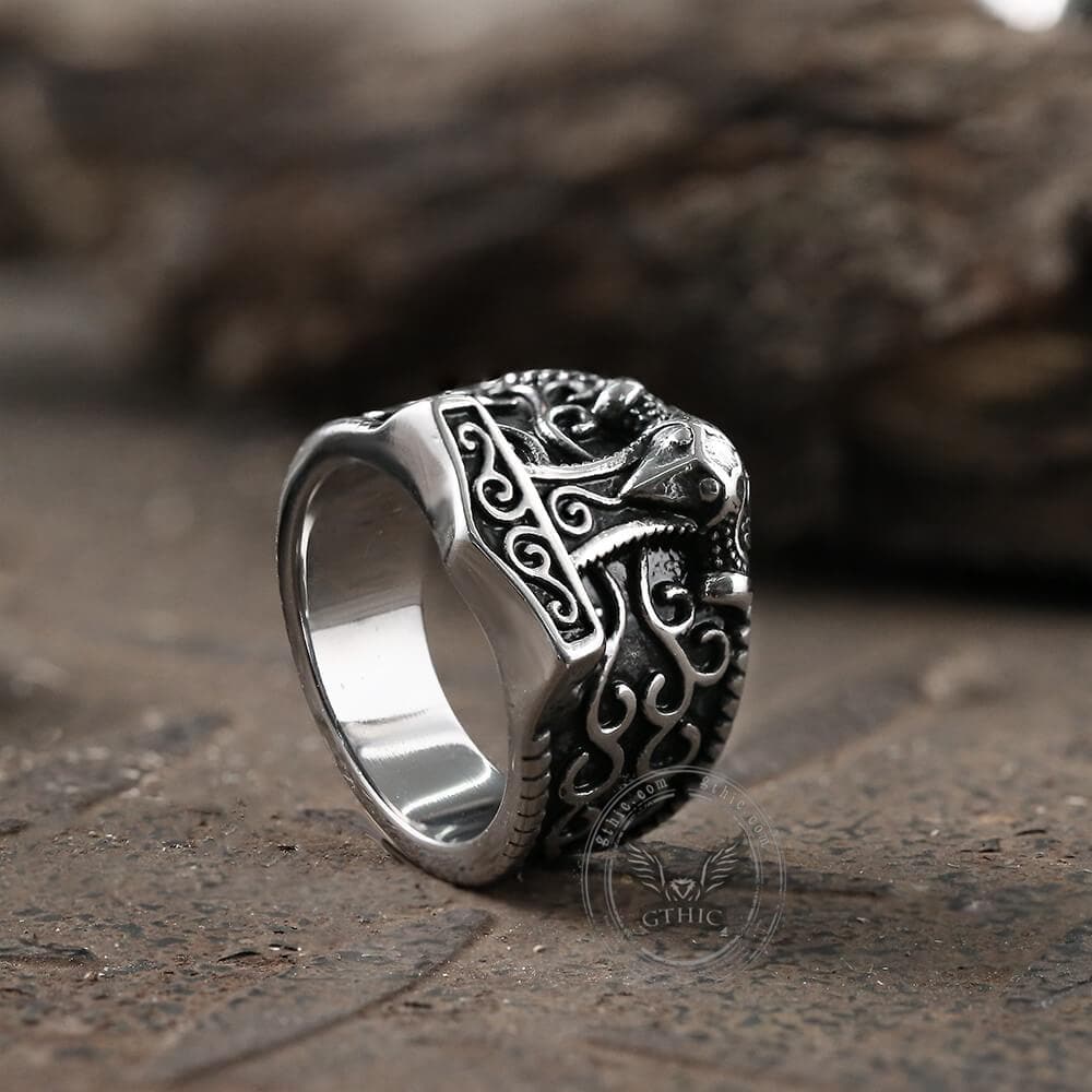 4722-mjollnir-hammer-stainless-steel-viking-ring-4.jpg Mjöllnir hammer Stainless Steel Viking Ring