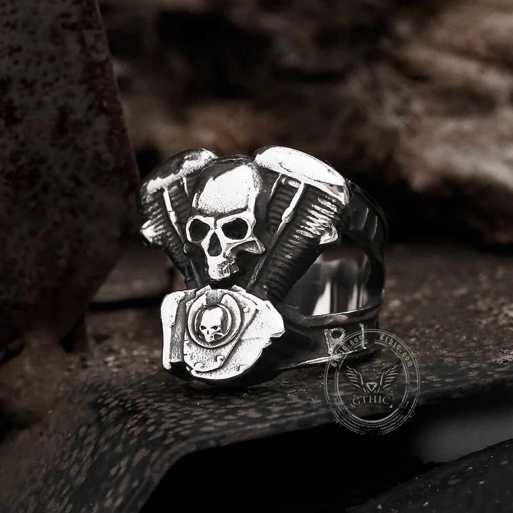 4796-engine-wrench-stainless-steel-skull-ring-14.webp Engine Wrench Stainless Steel Skull Ring