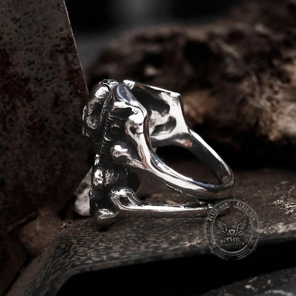 4796-engine-wrench-stainless-steel-skull-ring-16.webp Engine Wrench Stainless Steel Skull Ring