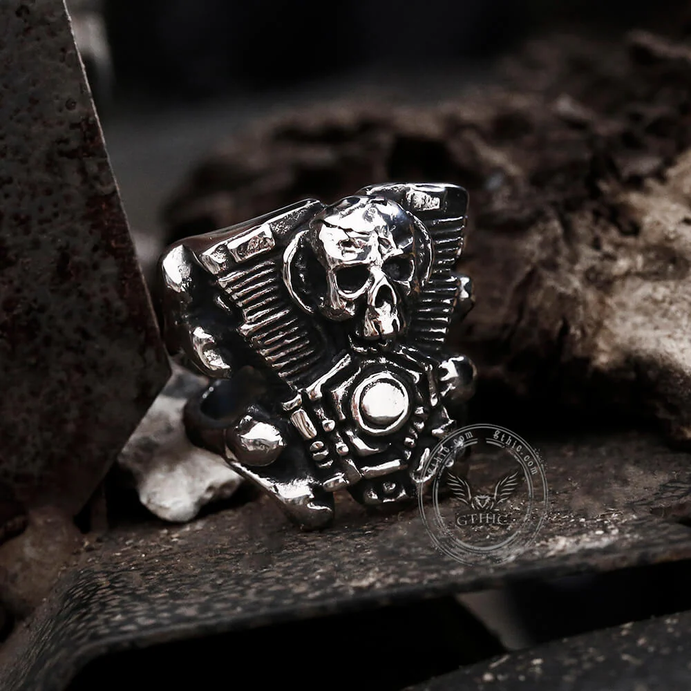 4796-engine-wrench-stainless-steel-skull-ring-17.webp Engine Wrench Stainless Steel Skull Ring