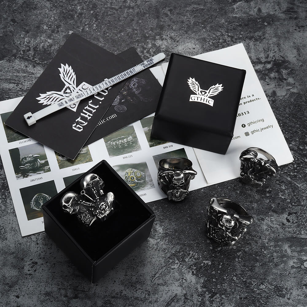 4796-engine-wrench-stainless-steel-skull-ring-20.jpg Engine Wrench Stainless Steel Skull Ring