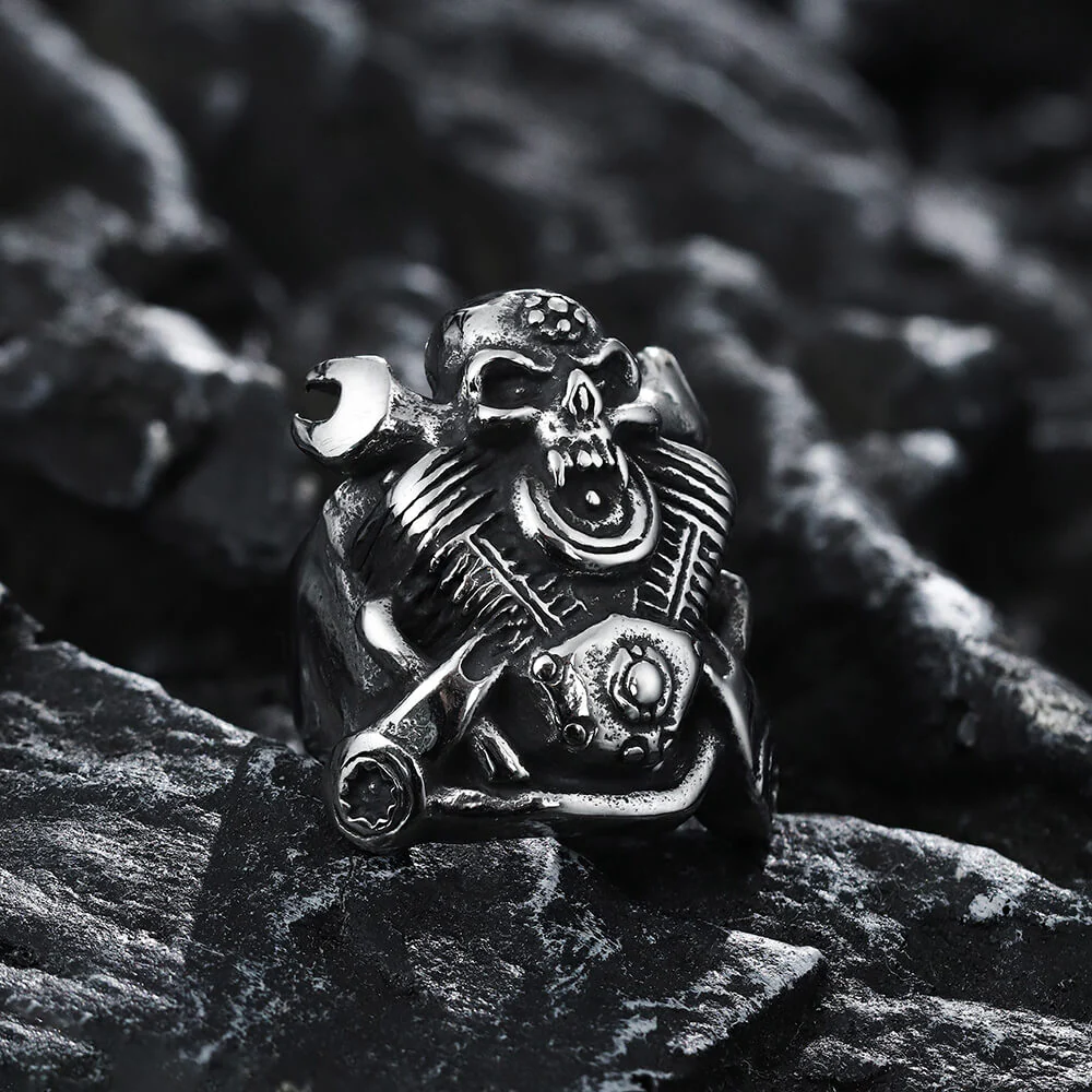 4796-engine-wrench-stainless-steel-skull-ring-5.webp Engine Wrench Stainless Steel Skull Ring