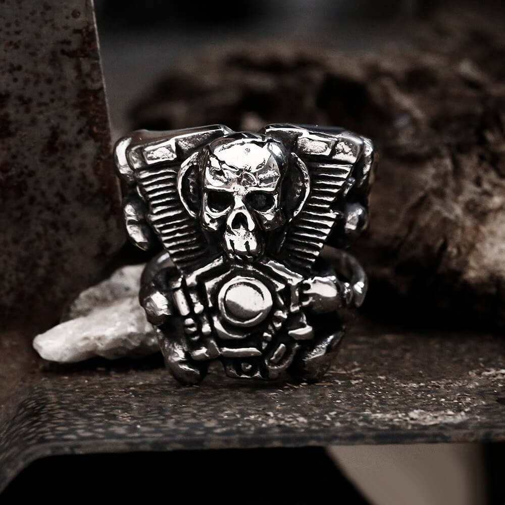 4796-engine-wrench-stainless-steel-skull-ring-7.jpg Engine Wrench Stainless Steel Skull Ring
