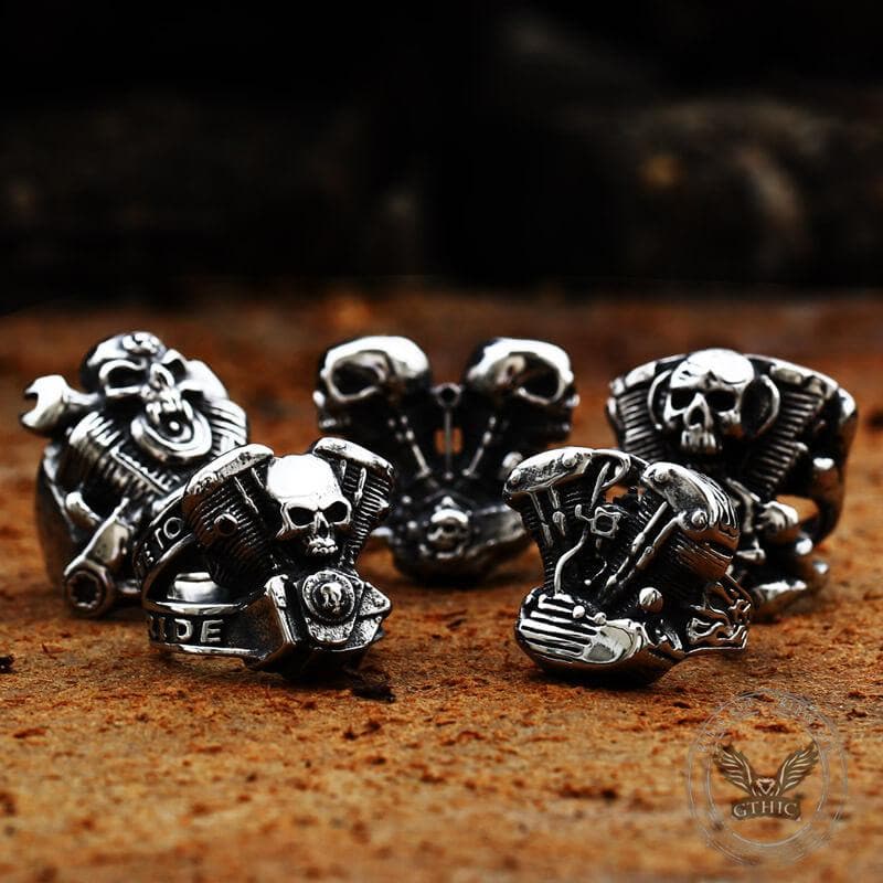 4796-engine-wrench-stainless-steel-skull-ring-9.jpg Engine Wrench Stainless Steel Skull Ring