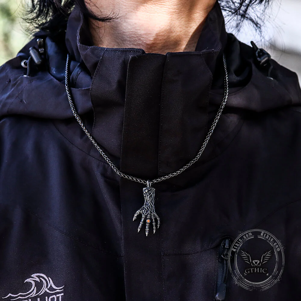 4884-devil-s-hand-stainless-steel-pendant-3.webp Devil's Hand Stainless Steel Pendant