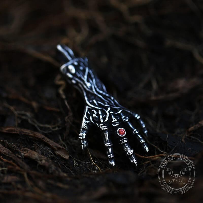 4884-devil-s-hand-stainless-steel-pendant-5.jpg Devil's Hand Stainless Steel Pendant