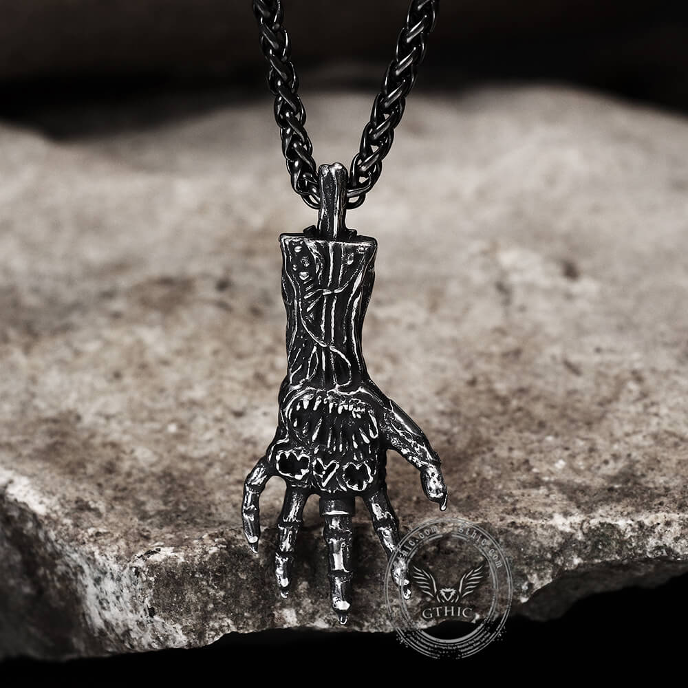 4884-devil-s-hand-stainless-steel-pendant-7.jpg Devil's Hand Stainless Steel Pendant