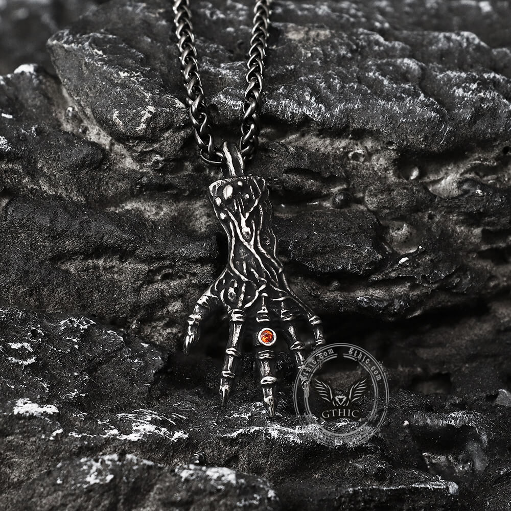 4884-devil-s-hand-stainless-steel-pendant-9.jpg Devil's Hand Stainless Steel Pendant