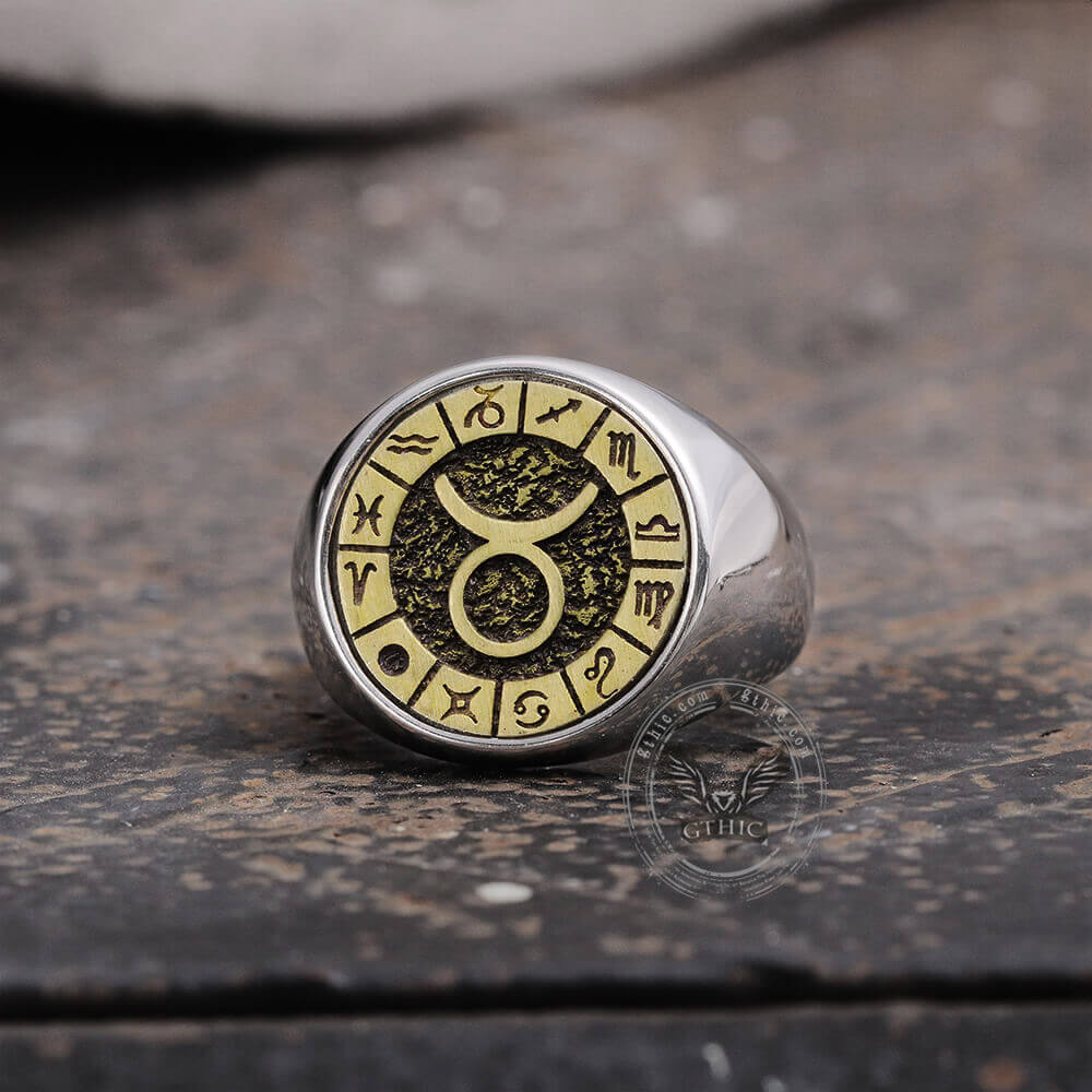 4897-12-constellation-zodiac-signs-stainless-steel-ring-18.jpg 12 Constellation Zodiac Signs Stainless Steel Ring