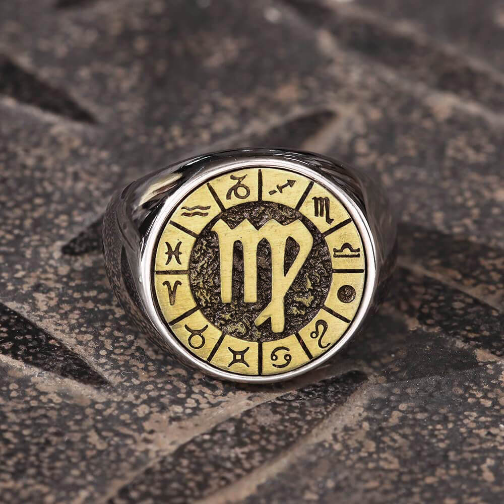 4897-12-constellation-zodiac-signs-stainless-steel-ring-20.jpg 12 Constellation Zodiac Signs Stainless Steel Ring