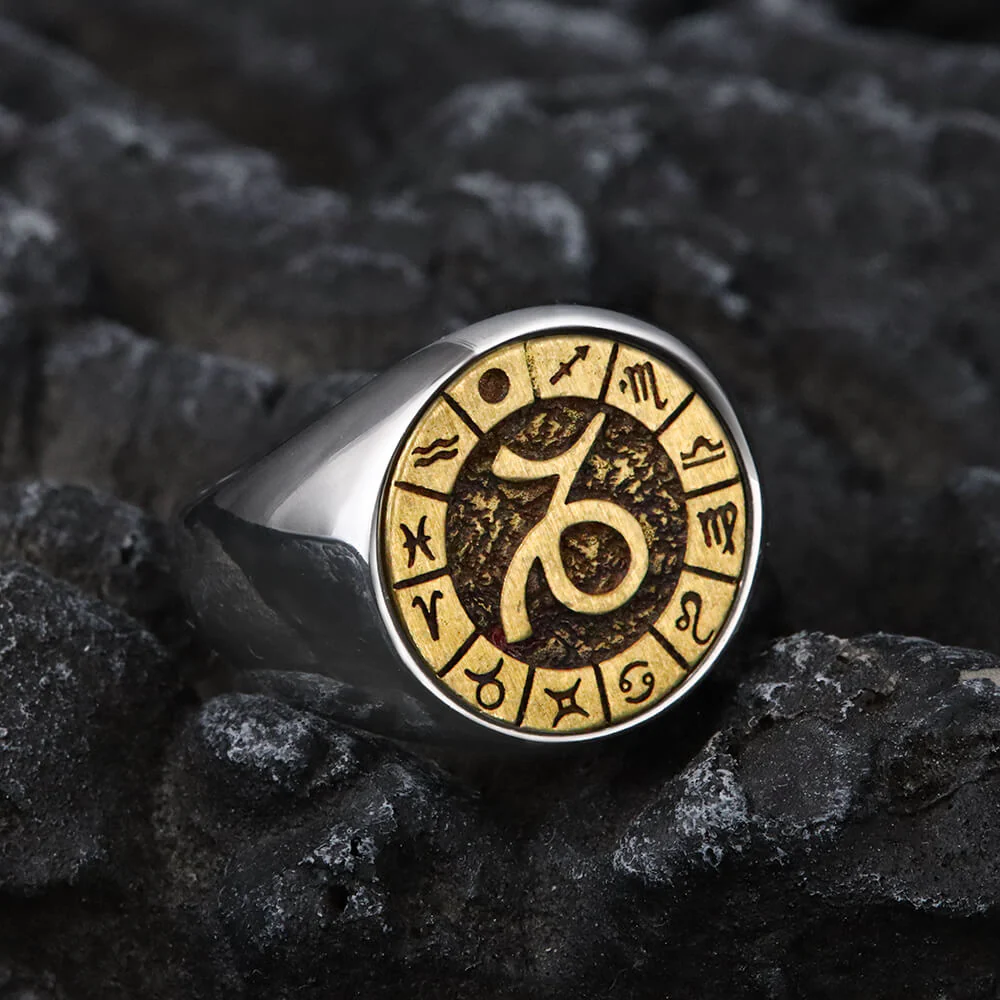 4915-capricorn-12-capricorn-12-variation-1.webp 12 Constellation Zodiac Signs Stainless Steel Ring