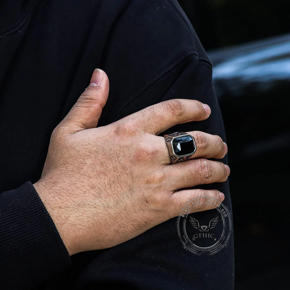 5018-masonic-gemstone-stainless-steel-ring-2.webp Masonic Gemstone Stainless Steel Ring