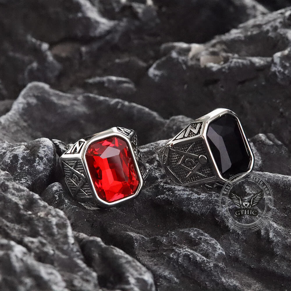 5018-masonic-gemstone-stainless-steel-ring-8.jpg Masonic Gemstone Stainless Steel Ring