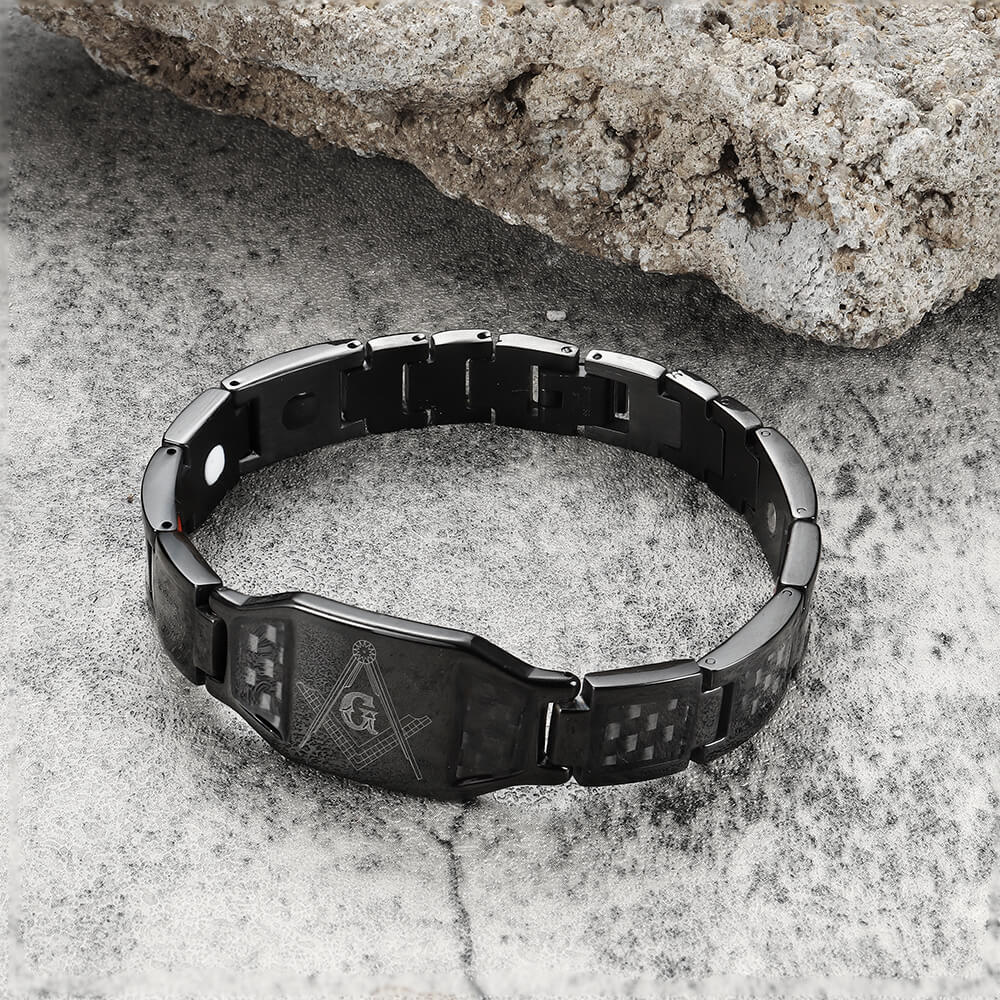 5264-ag-fiber-germanium-stone-stainless-steel-bracelet-6.jpg AG Fiber Germanium Stone Stainless Steel Bracelet